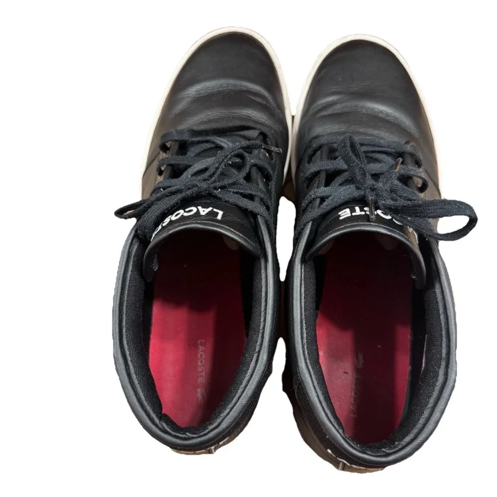 Lacoste‎ Black and White Chukka Boots